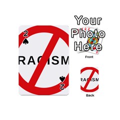 No Racism Playing Cards 54 (mini)  by demongstore