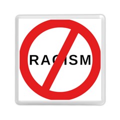 No Racism Memory Card Reader (square)  by demongstore