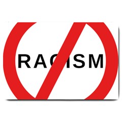 2000px No Racism Svg Large Doormat  by demongstore