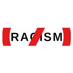 2000px No Racism Svg Satin Scarf (oblong) by demongstore