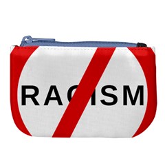 2000px No Racism Svg Large Coin Purse by demongstore