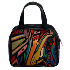 Vivid Colours Classic Handbags (2 Sides)