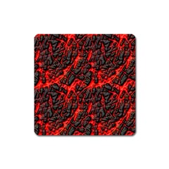 Volcanic Textures Square Magnet