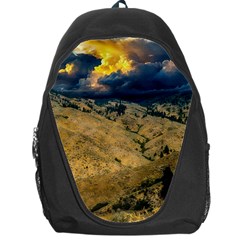 Hills Countryside Landscape Nature Backpack Bag