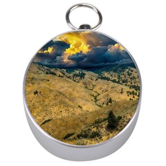 Hills Countryside Landscape Nature Silver Compasses