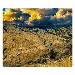 Hills Countryside Landscape Nature Double Sided Flano Blanket (small)  by Sapixe