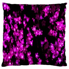 Abstract Background Purple Bright Large Cushion Case (one Side)