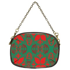 Christmas Background Chain Purses (two Sides) 