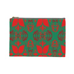 Christmas Background Cosmetic Bag (large) 