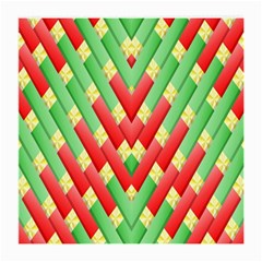 Christmas Geometric 3d Design Medium Glasses Cloth (2-side)