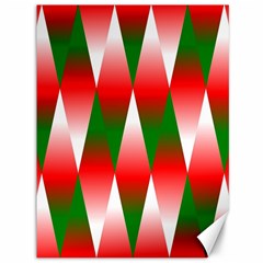 Christmas Geometric Background Canvas 36  X 48  