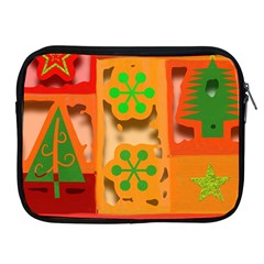 Christmas Design Seamless Pattern Apple Ipad 2/3/4 Zipper Cases by Sapixe