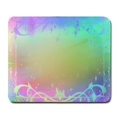 Christmas Greeting Card Frame Large Mousepads by Sapixe