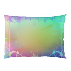 Christmas Greeting Card Frame Pillow Case