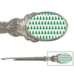 Christmas Background Christmas Tree Letter Openers by Sapixe