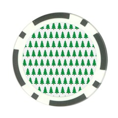 Christmas Background Christmas Tree Poker Chip Card Guard