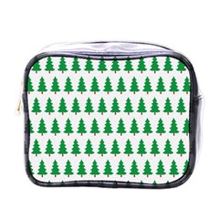 Christmas Background Christmas Tree Mini Toiletries Bags by Sapixe