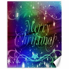 Christmas Greeting Card Frame Canvas 16  X 20  