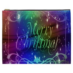 Christmas Greeting Card Frame Cosmetic Bag (xxxl) 