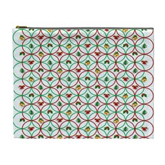 Christmas Decorations Background Cosmetic Bag (xl) by Sapixe