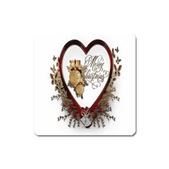 Christmas Décor Decoration Winter Square Magnet