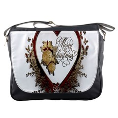 Christmas Décor Decoration Winter Messenger Bags by Sapixe