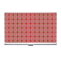 Christmas Paper Wrapping Paper Business Card Holders