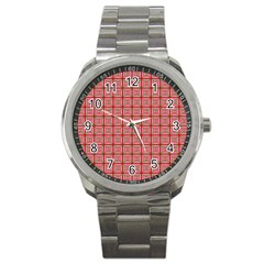 Christmas Paper Wrapping Paper Sport Metal Watch