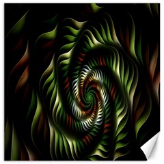 Fractal Christmas Colors Christmas Canvas 20  X 20   by Sapixe