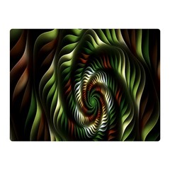 Fractal Christmas Colors Christmas Double Sided Flano Blanket (mini)  by Sapixe