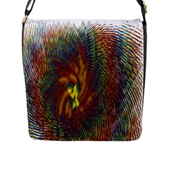 Fire New Year S Eve Spark Sparkler Flap Messenger Bag (l)  by Sapixe