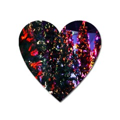 Abstract Background Celebration Heart Magnet