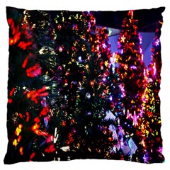 Abstract Background Celebration Large Flano Cushion Case (one Side) by Sapixe