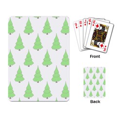 Background Christmas Christmas Tree Playing Card by Sapixe