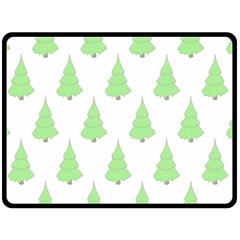 Background Christmas Christmas Tree Double Sided Fleece Blanket (large)  by Sapixe