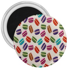 Macaron Macaroon Stylized Macaron 3  Magnets by Sapixe