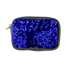 Lights Blue Tree Night Glow Coin Purse by Sapixe