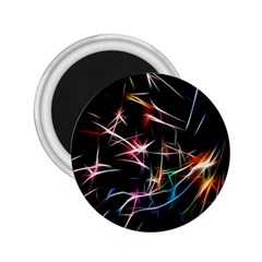Lights Star Sky Graphic Night 2 25  Magnets by Sapixe