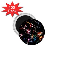 Lights Star Sky Graphic Night 1 75  Magnets (100 Pack)  by Sapixe