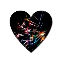 Lights Star Sky Graphic Night Heart Magnet