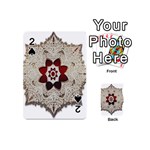 Jewelry Jewel Gems Gemstone Shine Playing Cards 54 (Mini)  Front - Spade2