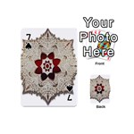 Jewelry Jewel Gems Gemstone Shine Playing Cards 54 (Mini)  Front - Spade7