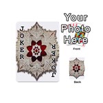 Jewelry Jewel Gems Gemstone Shine Playing Cards 54 (Mini)  Front - Joker1