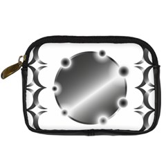 Metal Circle Background Ring Digital Camera Cases by Sapixe
