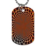 Pattern Texture Star Rings Dog Tag (Two Sides) Front