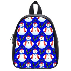 Seamless Repeat Repeating Pattern School Bag (small) by Sapixe