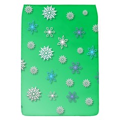 Snowflakes Winter Christmas Overlay Flap Covers (s)  by Sapixe