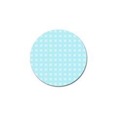 Snowflakes Paper Christmas Paper Golf Ball Marker (10 Pack)