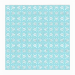 Snowflakes Paper Christmas Paper Medium Glasses Cloth