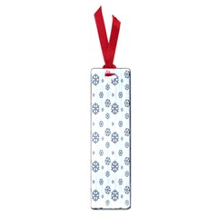 Snowflakes Winter Christmas Card Small Book Marks by Sapixe